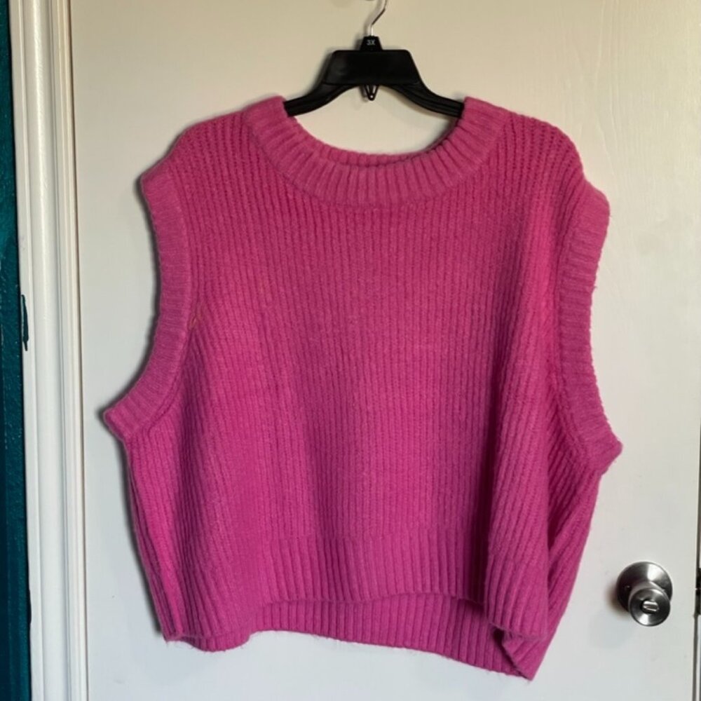 ASOS Collusion Crop Sweater Vest